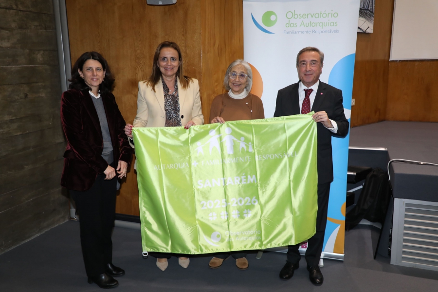 Santarém conquista Bandeira Verde das Autarquias Familiarmente Responsáveis
