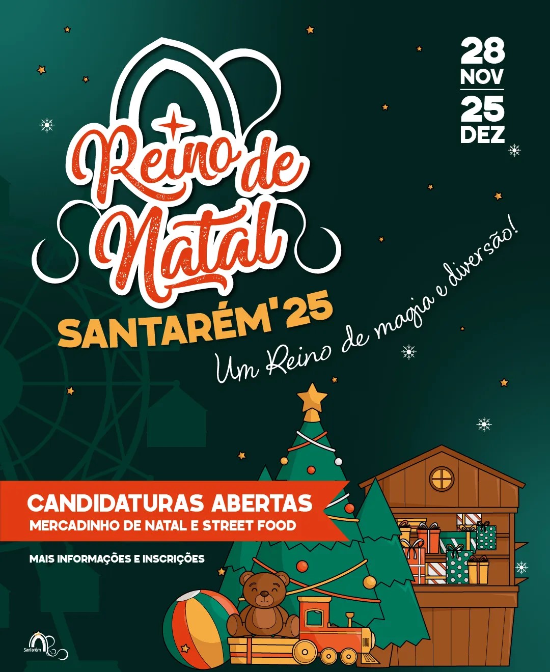 O Reino de Natal transforma a cidade já esta sexta-feira